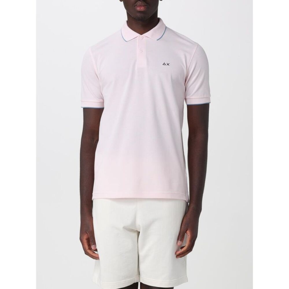 Sun68 Polo Shirt Men Pink